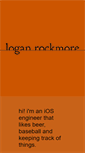 Mobile Screenshot of loganrockmore.com